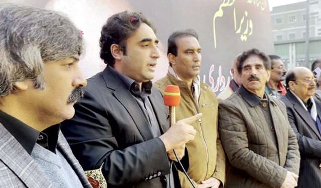 Bilawal dares Sharifs in their Homeland