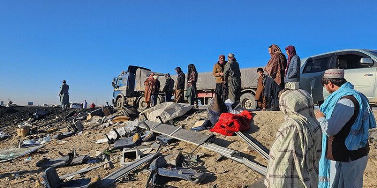 52 killed in two bus accidents in central Afghanistan