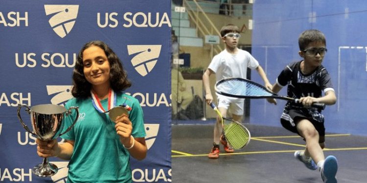 Mahnoor Ali, Harmas Raja clinch U13, U11 titles at US Junior Squash Open