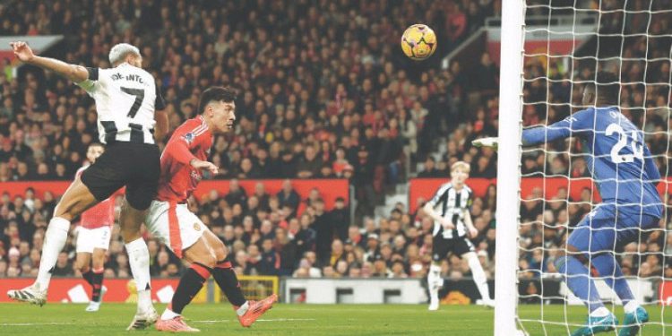Chelsea’s title hopes rocked, United end miserable month with loss at home