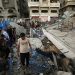 Rescuers in Gaza decry Israeli attacks on schools-turned-shelters