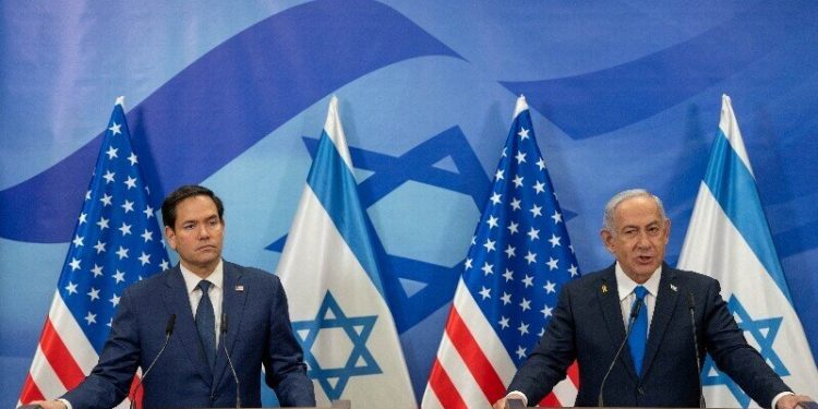 US, Israel present united front on Gaza, Iran