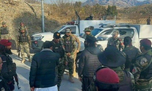 ‘Miscreants’, facilitators held in Kurram action