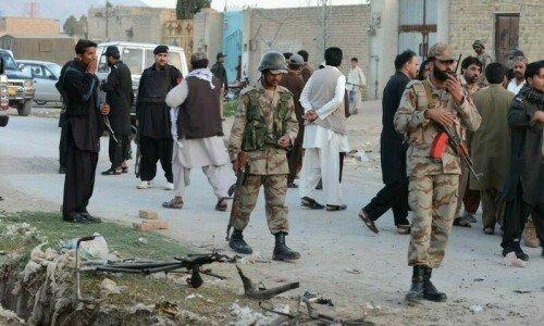 22 security men martyred in terror attacks