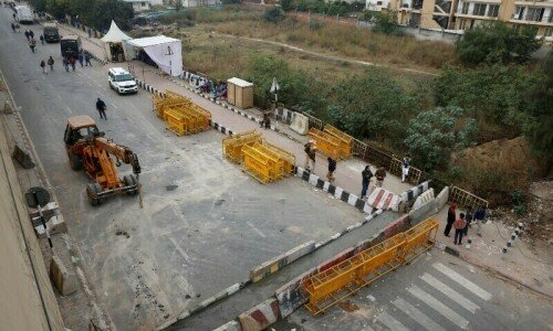 India detains hundreds of farmers as police bulldoze protest sites