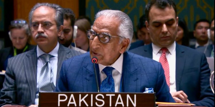 Pakistan pushes UNSC for ‘just and lasting’ settlement of Kashmir dispute