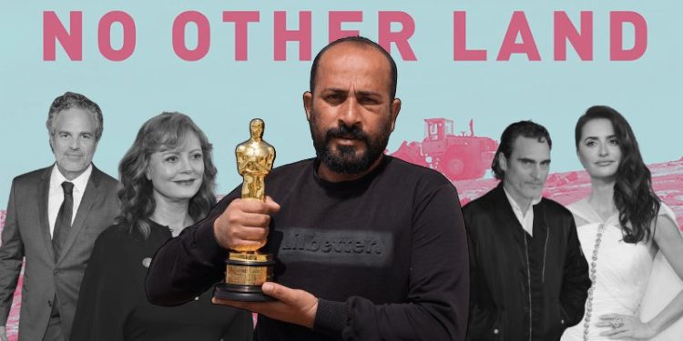 Academy apologises after over 600 members condemn muted response to Hamdan Ballal’s arrest by Israeli forces