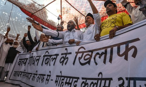 Three dead, 118 arrested in India protests over Muslim land bill