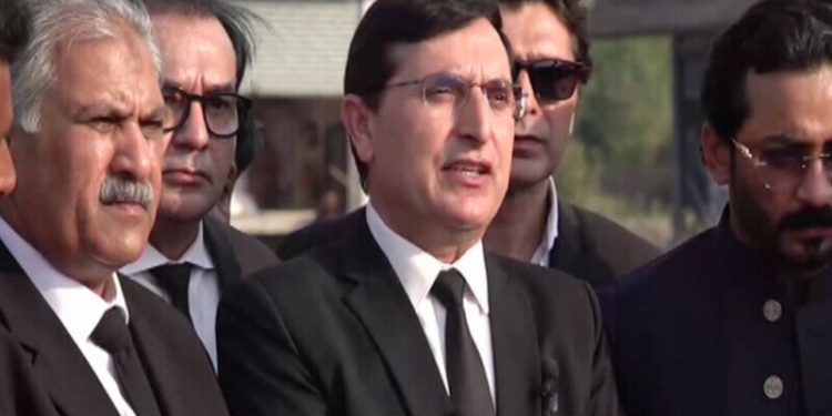Imran didn’t authorise anyone for any talks, PTI’s Barrister Gohar claims