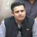 Hammad Azhar steps down from PTI office for 3rd time