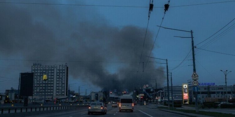 Explosions as Ukraine capital under missile attack