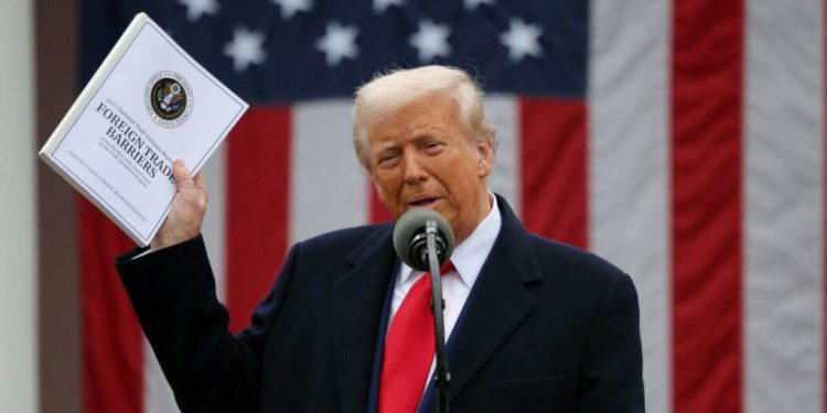 Trump remains defiant as world markets collapse on ‘Black Monday’