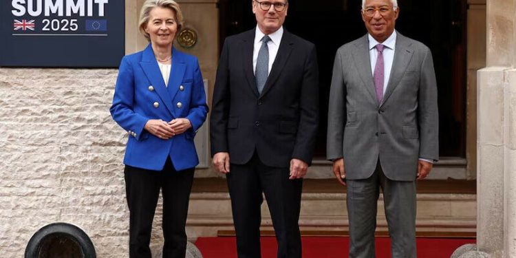 UK strikes EU trade and defence reset in ‘new era’ for relations