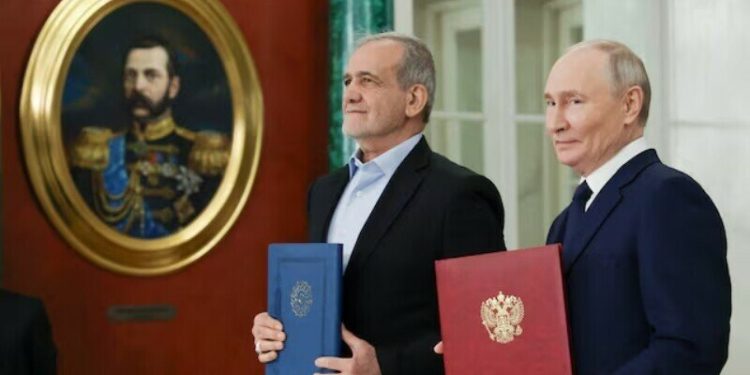 Iran parliament approves 20-year strategic pact with Russia