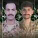 Four soldiers martyred, 12 terrorists killed in operations across KP and Balochistan: ISPR
