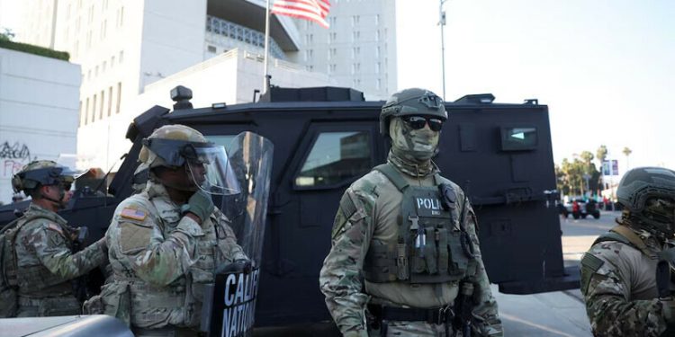 US court allows Trump to keep National Guard in LA with Marines on the way