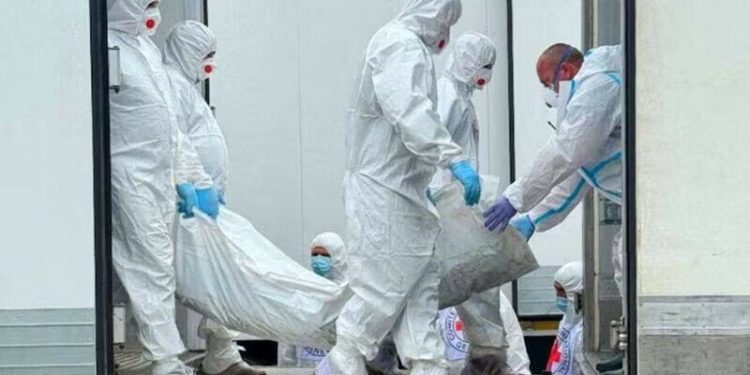Ukraine says received another 1,200 bodies from Russia