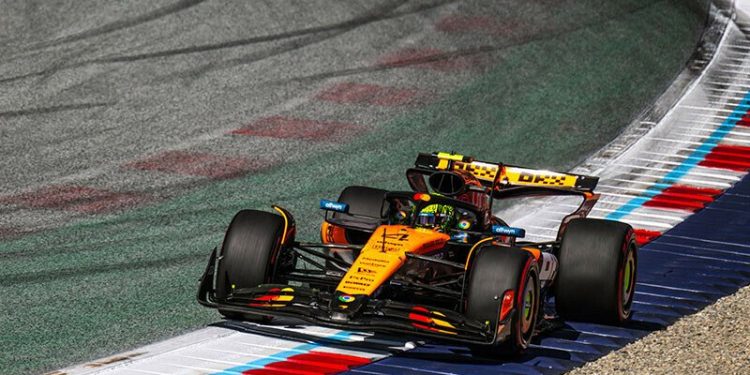 Norris secures pole at Austrian GP with stunning last lap to end Verstappen dominance