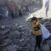 Iraq, Lebanon leaders call for urgent intervention to ‘save the people of Gaza’