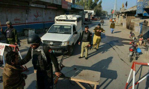 Terrorist attack on police station thwarted in KP’s Bannu: officials