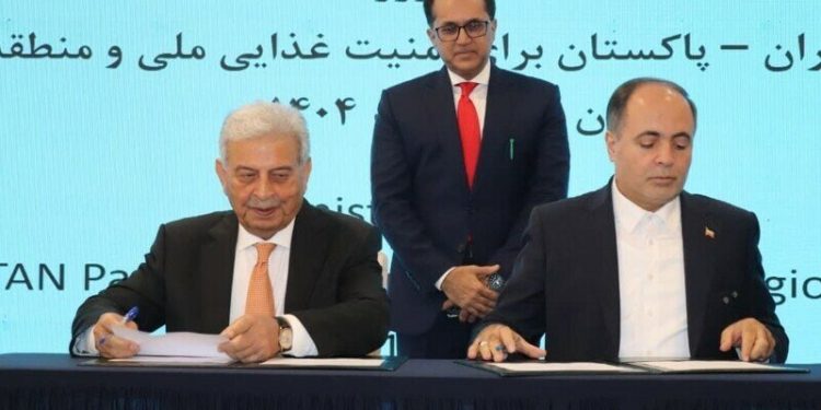 Pakistan, Iran set $3bn target for agri-trade in two years