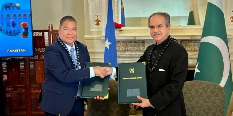 Pakistan establishes diplomatic ties with Federated States of Micronesia