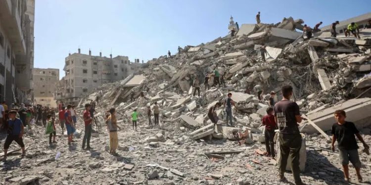 Israel says ‘Gaza is burning’ as it launches ground assault
