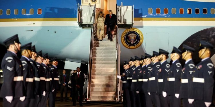 Trump begins historic state visit to UK amid pomp and protests