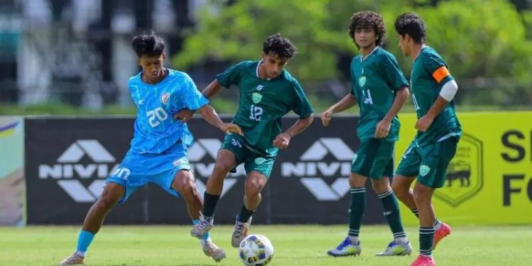 India beat Pakistan 3-2 in thrillling SAFF U-17 Championship encounter