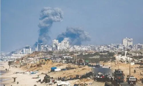Trump says Israel has agreed to ‘initial withdrawal line’ in Gaza