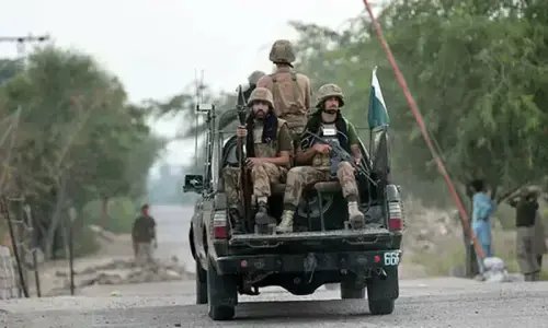 4 terrorists apprehended in intelligence-based operation in Khuzdar: ISPR
