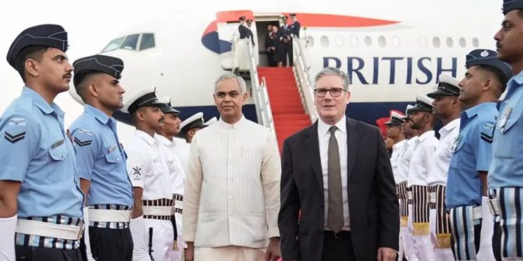 British PM Keir Starmer in India after July trade deal
