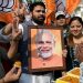 India’s Modi celebrates as party set for big win in Bihar state vote