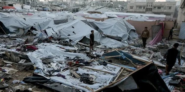 Gaza civil defence says 21 killed in Israeli strikes