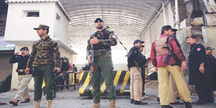 Hunt underway for facilitators after Peshawar FC HQ attack