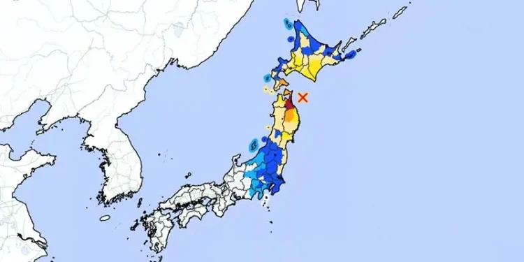 7.6 magnitude quake jolts Japan’s east coast: local authorities