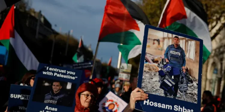 RSF says Israel killed highest number of journalists again this year