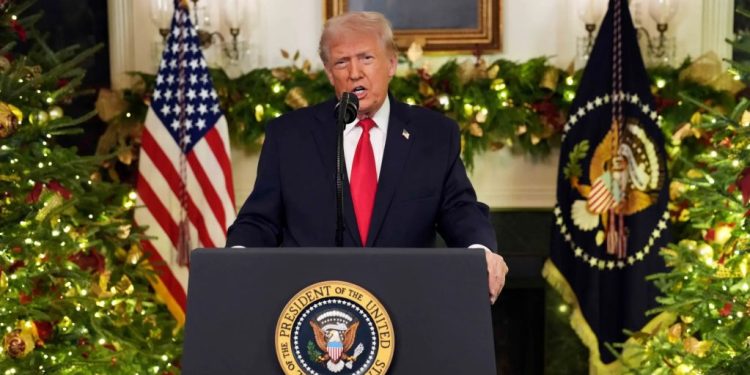 ‘Hottest country anywhere’: In rapid-fire speech, Trump highlights victories amid sinking approval ratings