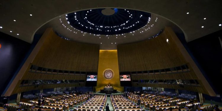 UN General Assembly adopts Pakistan-backed resolution reaffirming right to self-determination