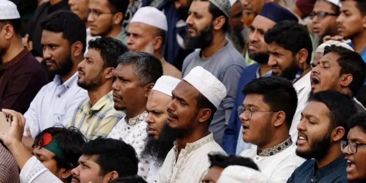 Bangladesh holds state funeral for slain youth leader amid tight security
