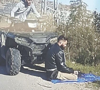 Israeli reservist runs over praying man in West Bank