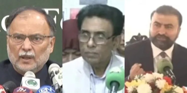 PTI under fire as political figures show solidarity with armed forces, assail party for alleged conspiracy