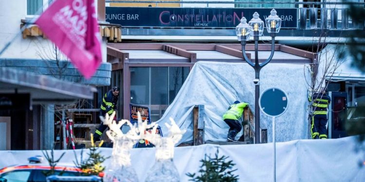 Dozens killed, 100 injured in fire at Swiss ski resort bar, police say