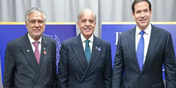 PM Shehbaz meets Rubio after Board of Peace summit in Washington