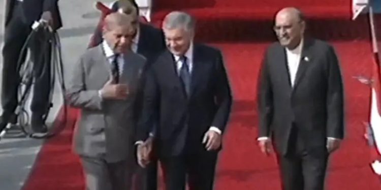 Uzbekistan president lands in Pakistan for 2-day visit