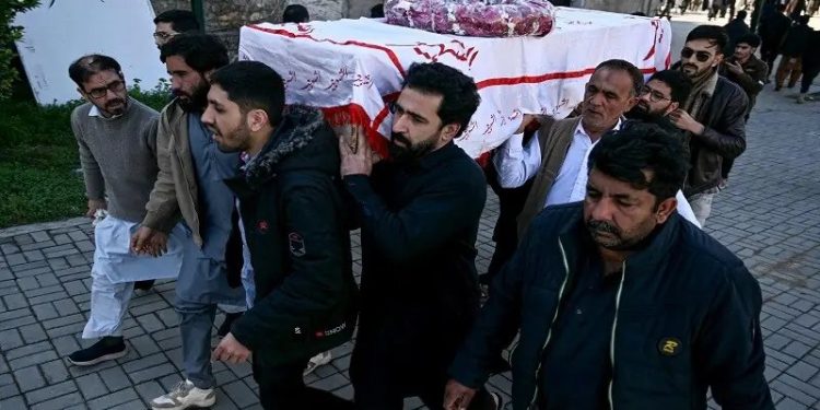 Death toll from Islamabad imambargah attack rises to 36; victims laid to rest