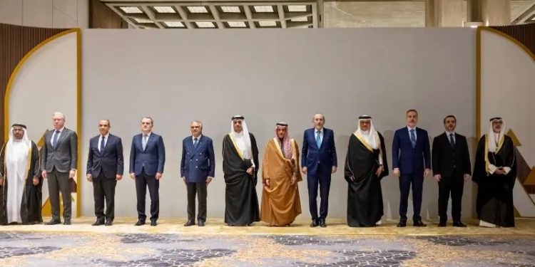 Ministerial meeting calls on Iran to ‘immediately and unconditionally’ halt attacks in Gulf