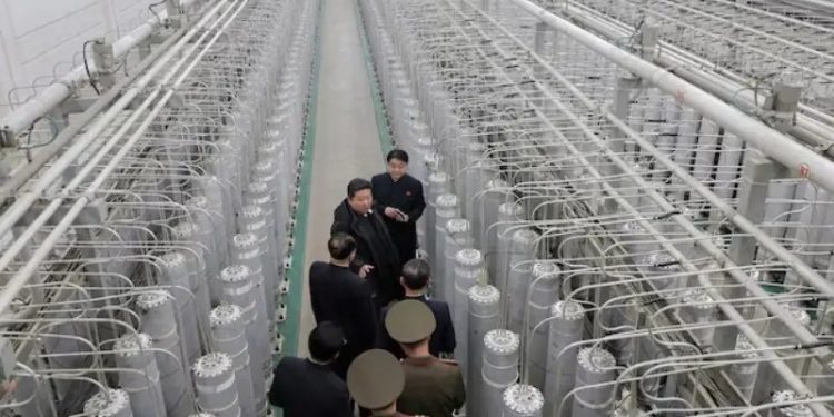North Korea’s Kim calls for ‘exponential’ nuclear expansion after inspecting new plant